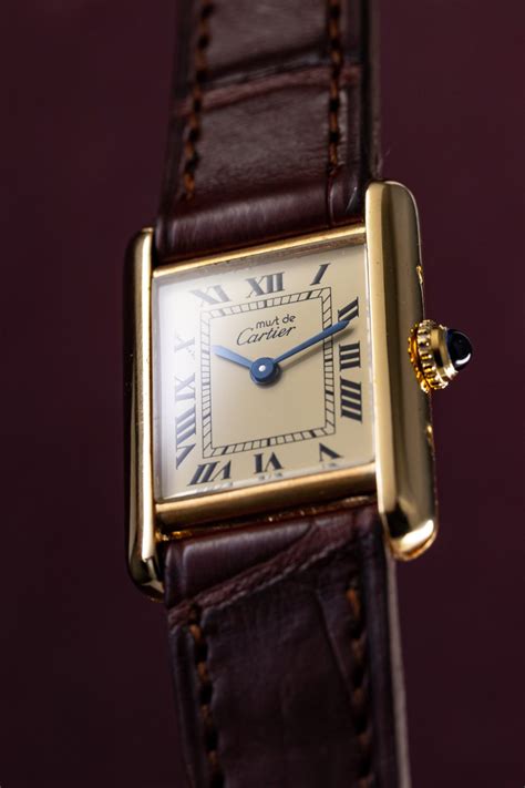 orologio cartier paris vermeil argento placcato oro prezzo|Cartier Tank Vermeil Argento 925 placcato oro, Anni ‘90.